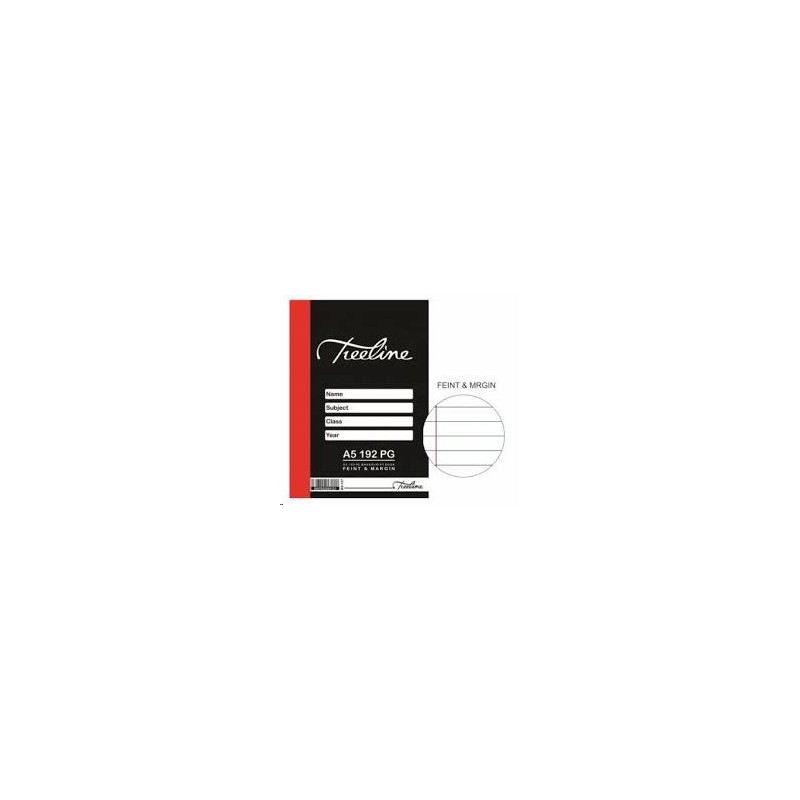 TREELINE Book Manuscript A5 192 Page Feint & Margin