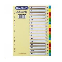 Marlin Index Divider Board...