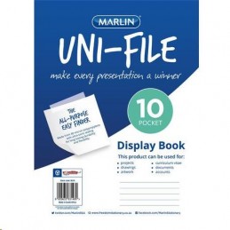 Uni-File Display Book 10 Page