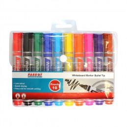 Parrot Marker Whiteboard PW1001A Wallet of 10