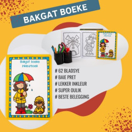 Bakgat Boeke inkleurboek