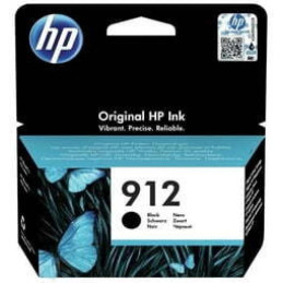 Hp 912 Black Cartridge For Officejet Pro 8000 Series (Page Yield 300)