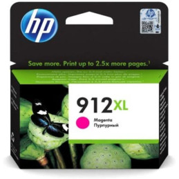 HP 912XL HIGH YIELD MAGENTA INK CARTRIDGE FOR OFFICEJET PRO 8000 SERIES (PAGE YIELD 825)