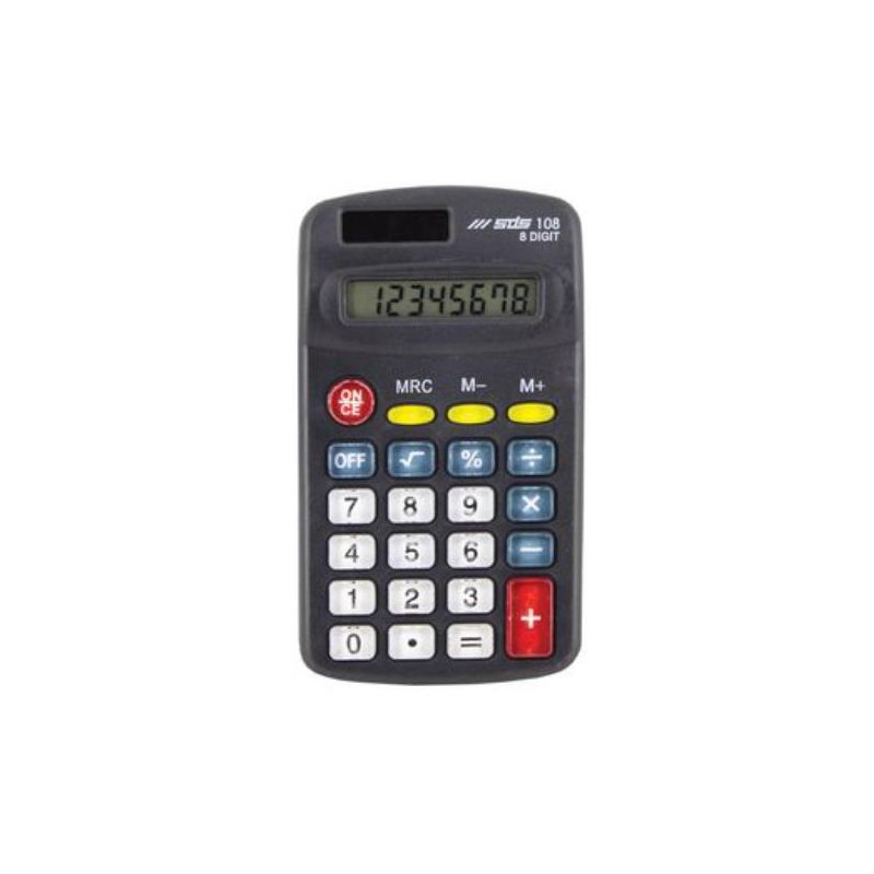 TREELINE 8 DIGIT POCKET  CALCULATOR SDS