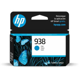 HP 938 CYAN ORIGINAL INK CARTRIDGE FOR HP OFFICEJET PRO 9110/9130,/AND 9730