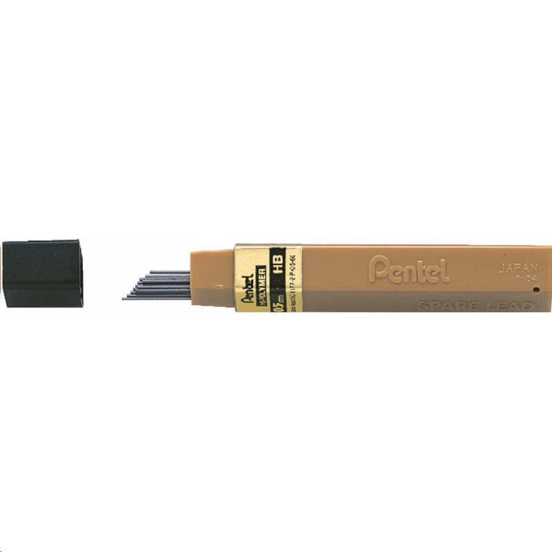 Pentel Pencil Lead 0.5mm 100-HB