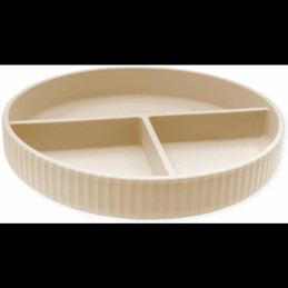 Echo Baby Silicone Suction Plate - Ivory