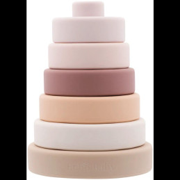 Echo Baby Silicone Stacking Rings - Sunset