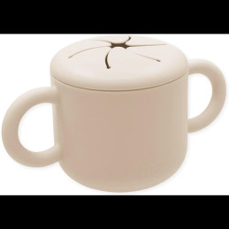 Echo Baby Silicone Snack Cup - Ivory