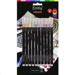 Croxley Fineliners 10 Pack...