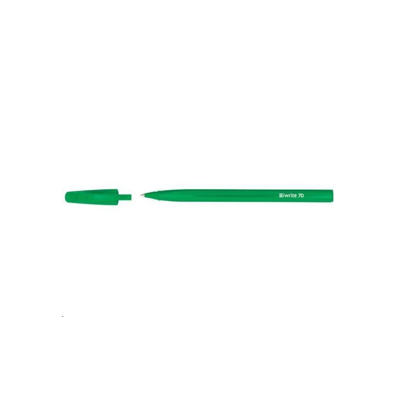 Iwrite Pen Lexi Solid Colour Green - Fine Ball